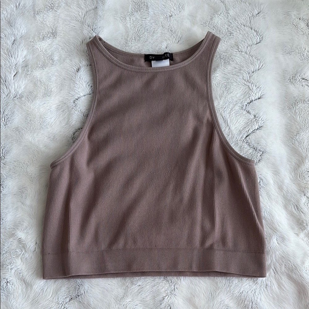 Dynamite Women's Taupe Tank Top